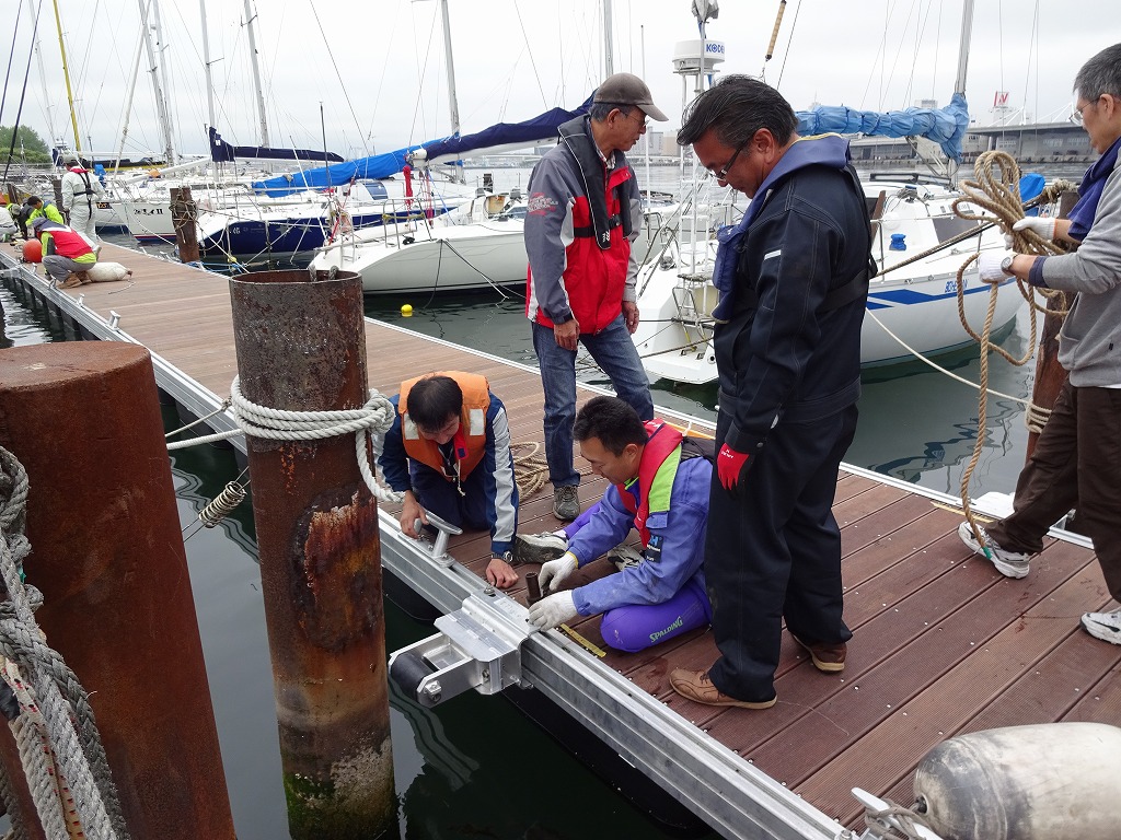 新ポンツーン作業2